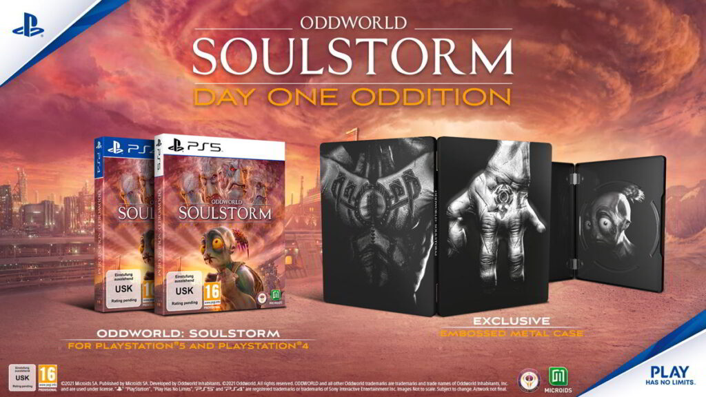 Oddworld Soulstorm Day One Oddition - Edycja Day One