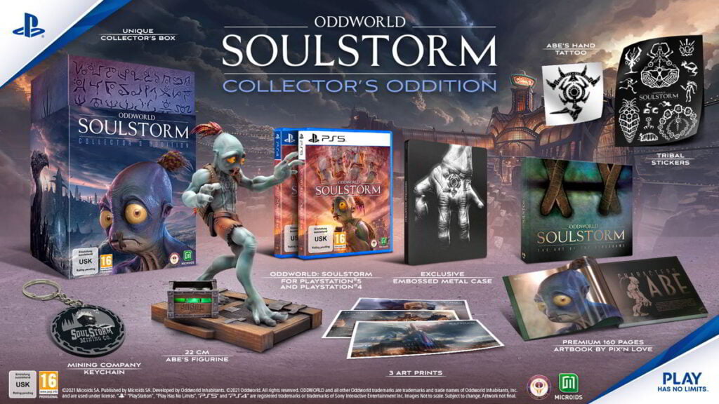Oddworld Soulstorm Edycja kolekcjonerska - Collectors Oddition