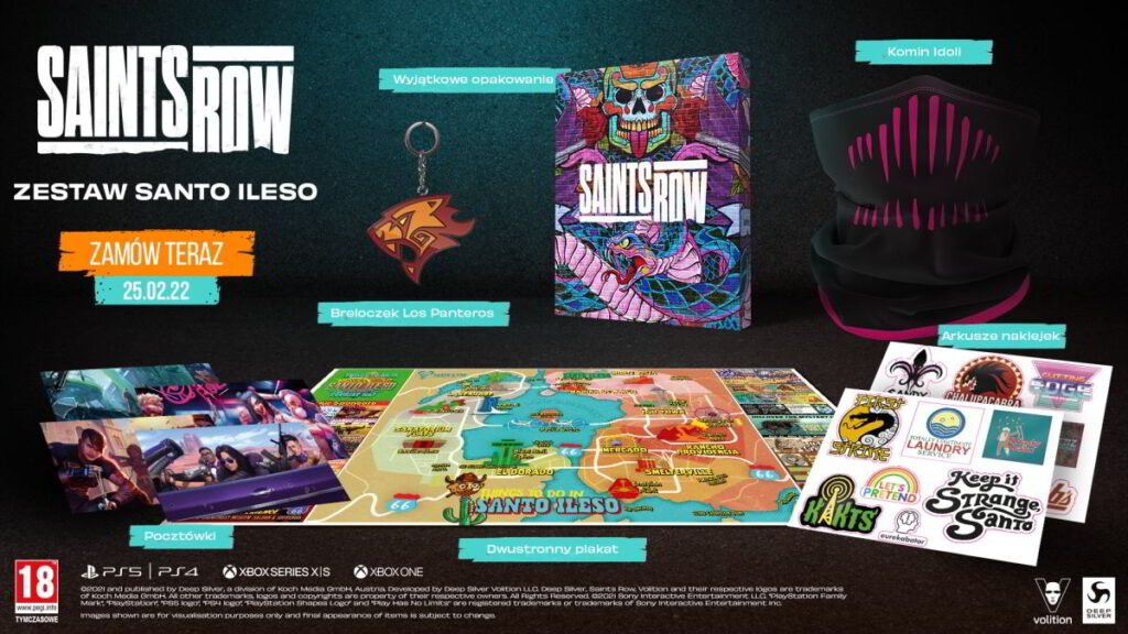 Saints Row Edycja Premierowa Zestaw Santo Ileso