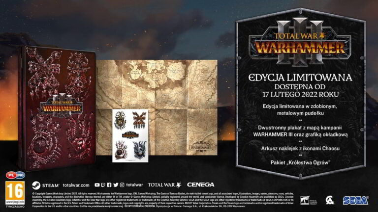 Total War Warhammer III Edycja limitowana - Wydanie kolekcjonerskie