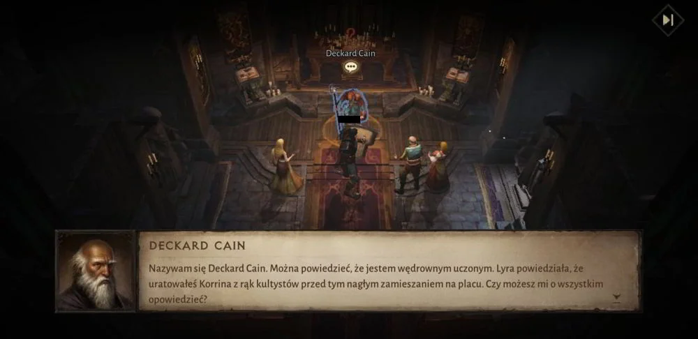 Napisy dialogowe w języku polskim w Diablo Immortal na Android