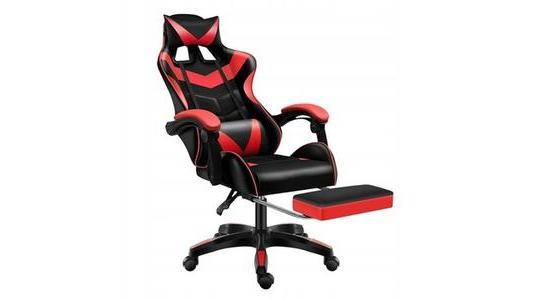 Fotel gamingowy Cerlo Fox 8 czarno-czerwony