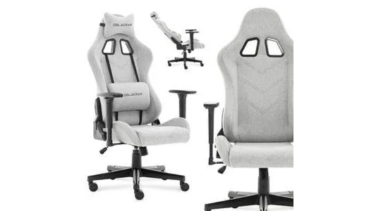 Fotel gamingowy Delagear G606 szary