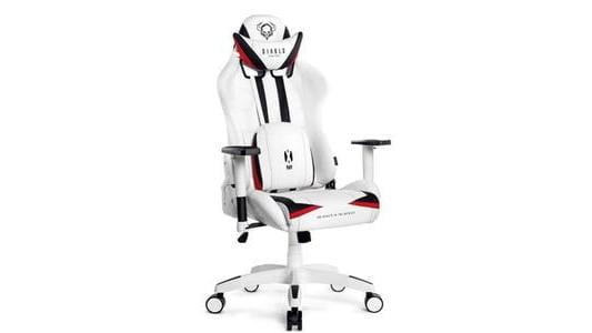 Fotel gamingowy Diablo Chairs X-Ray King Size biało-czarny