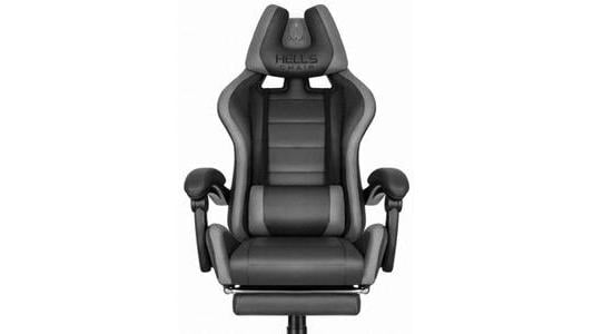 Fotel gamingowy Hells Chair HC-1039 Camo czarny-moro