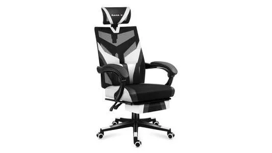 Fotel gamingowy Huzaro Combat 5.0 czarno-biały