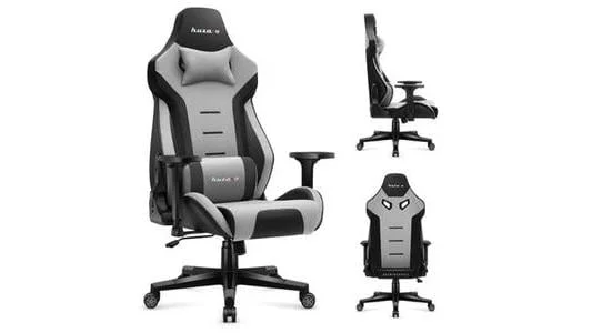 Fotel gamingowy Huzaro Force 7.6 czarno-szary